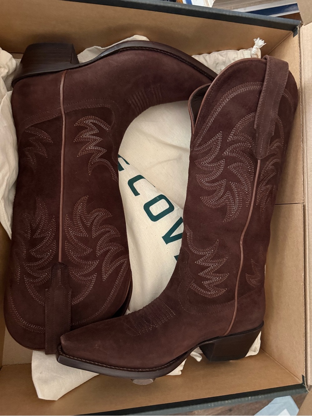 Tecovas Coffee Deerskin